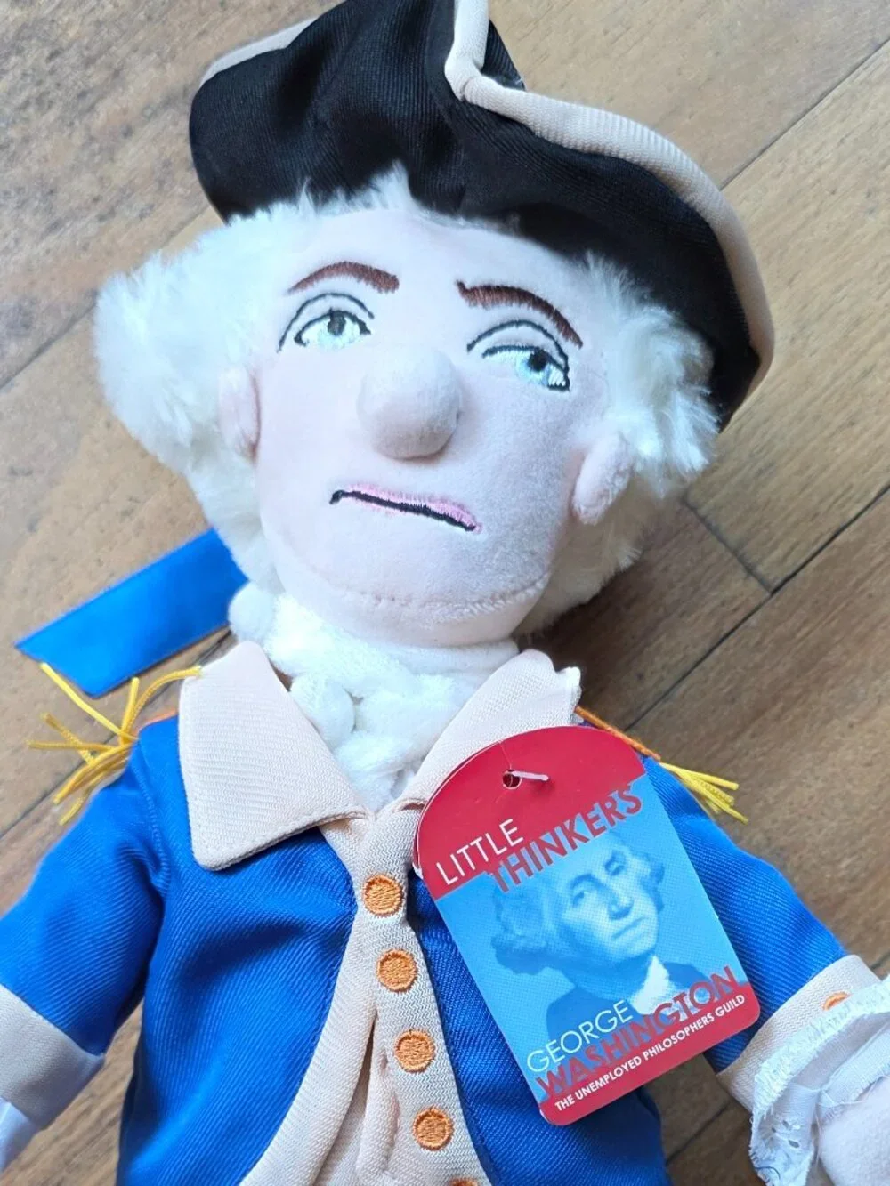 NWT Little Thinkers George Washington Doll - 12